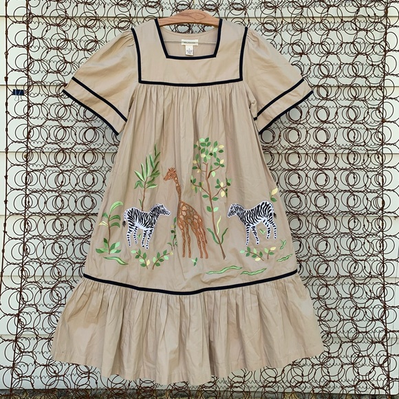 Bechamel Dresses & Skirts - Vintage Bechamel patio house dress zebra giraffe